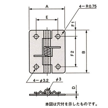 スプリング蝶番 栃木屋