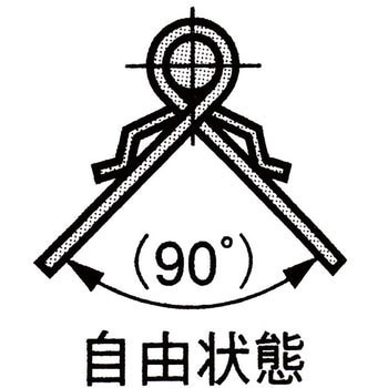スプリング蝶番 栃木屋