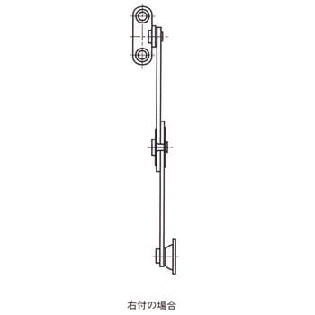 TM-59-R 上蓋用ステー 1個 栃木屋 【通販サイトMonotaRO】