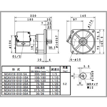 日東電工ギヤモータNCAシリーズ 日東電工