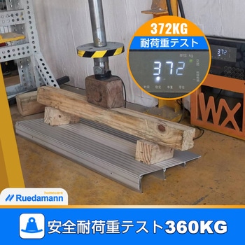 アルミ段差スロープ 組み合わせ式 Ruedamann