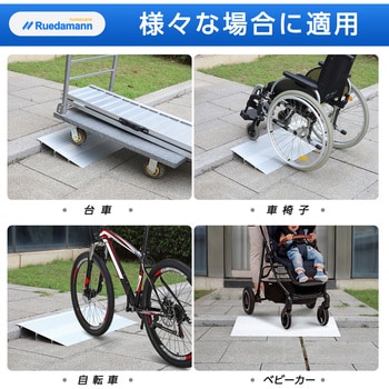 TR601H-75MM 段差解消スロープ 高さ7.5cm Ruedamann 奥行き36.5 TR601H-75MM 段差解消スロープ 高さ7.5cm Ruedamann 奥行き36.5