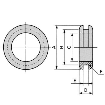 TM-NG-79-K グロメット 1個 栃木屋 【通販サイトMonotaRO】