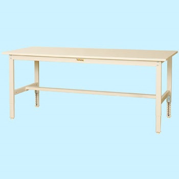 ワークテーブル高さ調整タイプ H600 H900 スチール天板 山金工業 高さ調整タイプ 通販モノタロウ Swsa 10 Gg