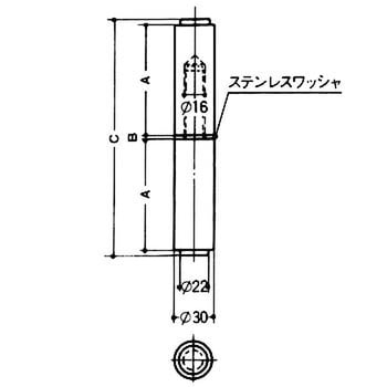 K-45A-180 ステンレス ヒジ坪ヒンジ 1本 クマモト 【通販サイトMonotaRO】