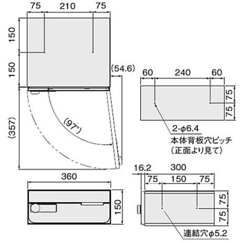 D-ALL ポスト 前入前出/屋内タイプ NASTA(ナスタ)