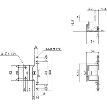 点検口用バネ無丁番 APLUS(クマモト)