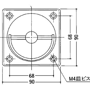 ST ケースハンドル 90mm APLUS(クマモト)