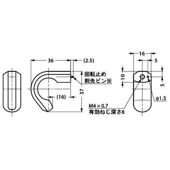 ZL-1902 ステンレス鋼(SUS316)製つまみ 1個 スガツネ(LAMP) 【通販
