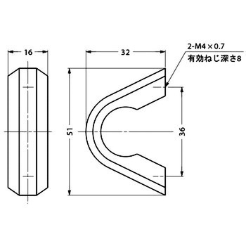 ステンレス鋼(SUS316)製つまみ LAMP(スガツネ)