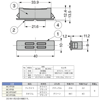 マグネットキャッチ LAMP(スガツネ)