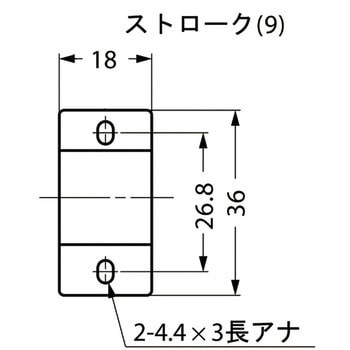 ステンレス鋼製プッシュラッチ LAMP(スガツネ)