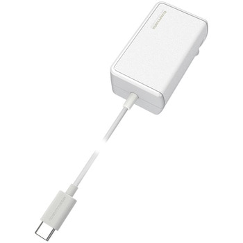 ACアダプターケーブル一体型 ホワイト 多摩電子
