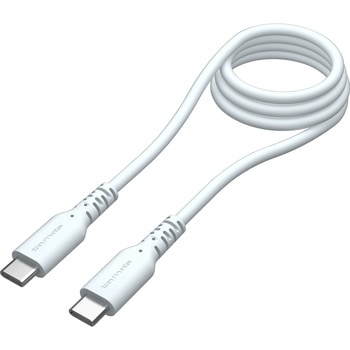 PD240W USB-C to Cシリコンケーブル 1.0m ブルー 多摩電子