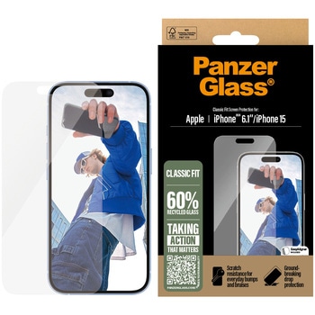 iPhone 16 PanzerGlass Screen Protector Classic Fit PanzerGlass