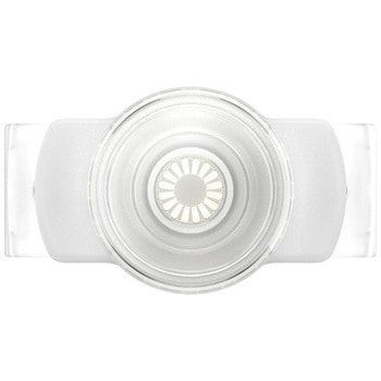 Slide Stretch White and Clear with SQUARE Edges(四角い角) POPSOCKETS JAPAN