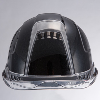 シールド付ヘルメット ヴェンディープラス ブラックメタリック塗装 東洋物産工業(旧トーヨーセフティー)