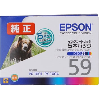 純正インクカートリッジ EPSON IC59 EPSON エプソン純正インク 【通販 ...