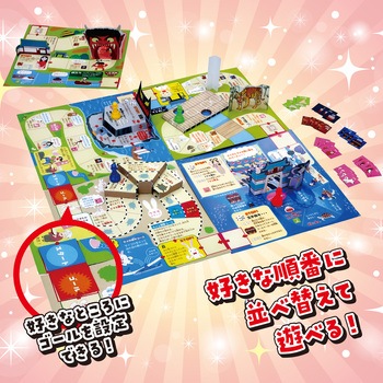 立体昔ばなし冒険すごろく アーテック[学校教材・教育玩具]