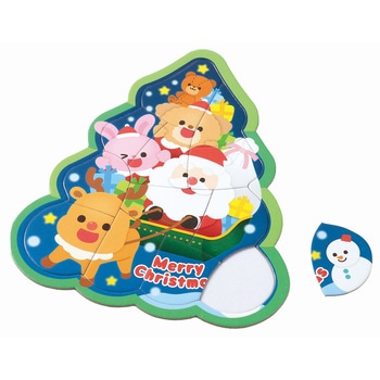 わくわくクリスマスツリーパズル アーテック[学校教材・教育玩具]