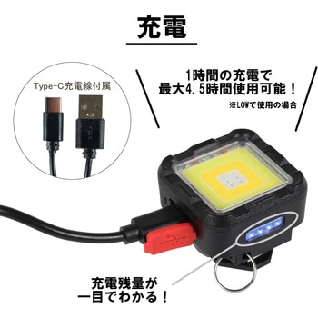 LEDミニライト充電キューブ BIGMAN
