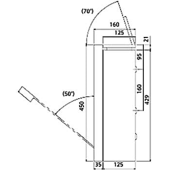 Qual(クオール)大型郵便物対応戸建郵便受箱(壁付タイプ)