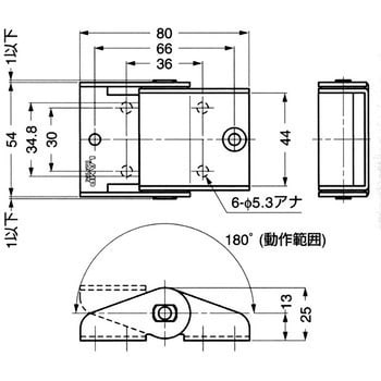 HG-ITM50 トルクヒンジ HG-IT型 1個 スガツネ(LAMP) 【通販サイト