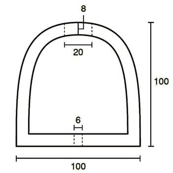 カーストップ 穴付