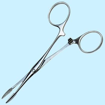 ハサミペアン止血鉗子直麦粒型(ステンレス製) アズワン 実験研究用解剖