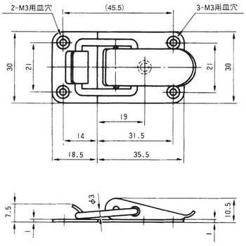 ステンレスパチン錠 SUGICO(スギコ)