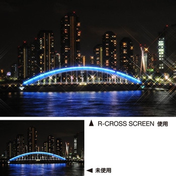 クロス効果用レンズフィルター PRO1D R-クロススクリーン(W)N(薄枠) Kenko(ケンコートキナー)