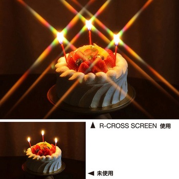 クロス効果用レンズフィルター PRO1D R-クロススクリーン(W)N(薄枠) Kenko(ケンコートキナー)