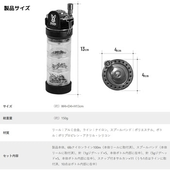 釣りボトル DOD(ディーオーディー)