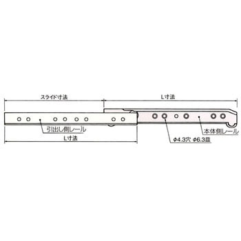 スライドレール 新17シリーズ アトムリビンテック