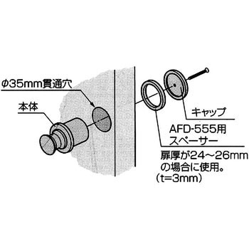 プッシュツマミ アトムリビンテック