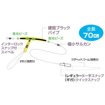 BA-02 ボートアジングリーダー遊動式 C’ultiva(カルティバ)