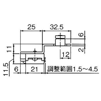 開き戸用キャッチ(HR SYSTEM) アトムリビンテック