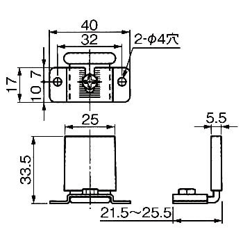 上吊式引戸金具用下ガイド(HR SYSTEM)