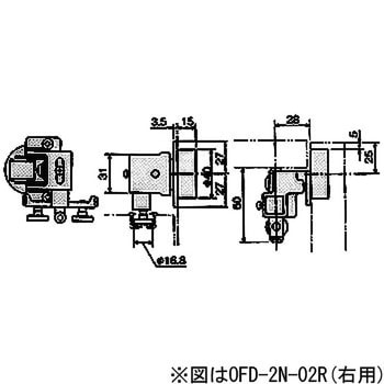 左用下部ガイド(OFD-2N SYSTEM) アトムリビンテック
