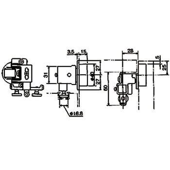 右用下部ガイド(OFD-2N SYSTEM) アトムリビンテック