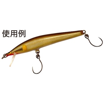 SBL-55M シングル55バーブレス(ミノー用) C’ultiva(カルティバ)
