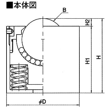 スプリングクッション式フリーベア フリーベアコーポレーション ボール