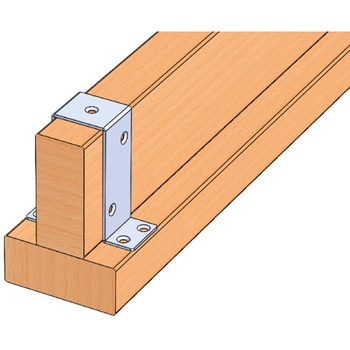 fort黒塗装2x4用金具ジョイスト J7-BK fort