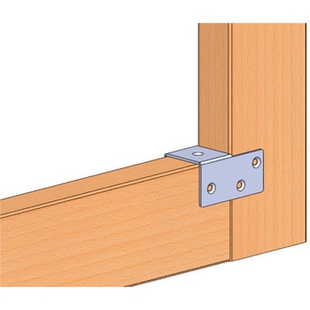 fortユニクロめっき2x4用金具ブラケット B7-UC fort