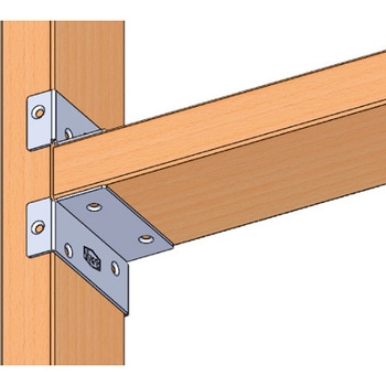 fortユニクロめっき2x4用金具ブラケット B6-UC fort