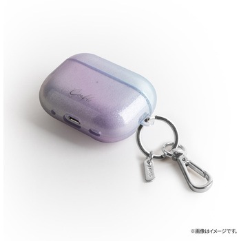 Coehl コーエル AirPods Pro 2 対応 落下保護 耐傷性 クリアケース LINEAR キーリング 留め具付き スターダスト MSソリューションズ
