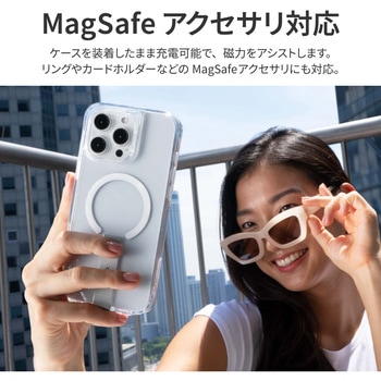Uniq ユニーク iPhone 16 Pro 衝撃吸収ハイブリッドケース ELEVA カーボンブラック MSソリューションズ