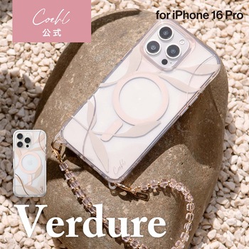 Coehl コーエル iPhone 16 Pro 耐傷スマホケース VERDURE ソフトバンパー 耐衝撃 イリデッセント 玉虫色 MSソリューションズ