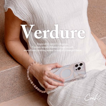 Coehl コーエル iPhone 16 Pro 耐傷スマホケース VERDURE ソフトバンパー 耐衝撃 イリデッセント 玉虫色 MSソリューションズ