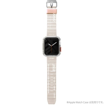 SKINARMA スキンアマ Apple Watch 45/44/42mm 用バンド SHOKKU 防水 長さ調節可能 ベージュ - MSソリューションズ